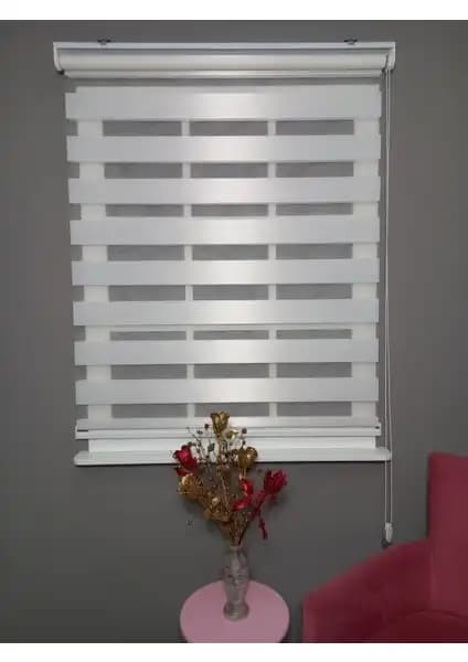 Brillant Düz Ekru ve Beyaz Bambu Zebra Perdelerinin Karşılaştırması ve Özellikleri 2