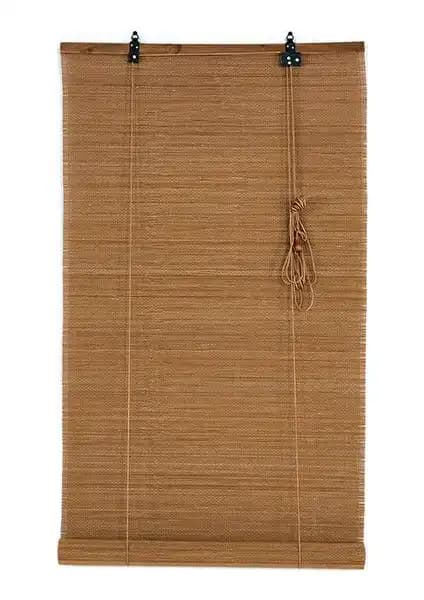Colours Ahşap Bambu Stor Perde ve Linadora Mokka Bambu Stor Karşılaştırması 1