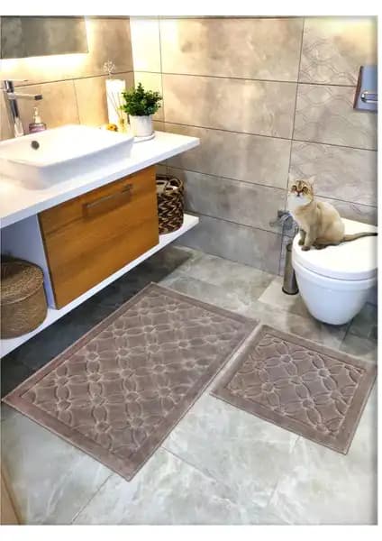 Cotton Crafty %100 Pamuk Dokuma Banyo Paspas Setleri Karşılaştırması 1