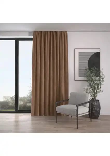 Cotton Studio Saten Güneşlik ve Demor Home Kadife Perde Karşılaştırması 2