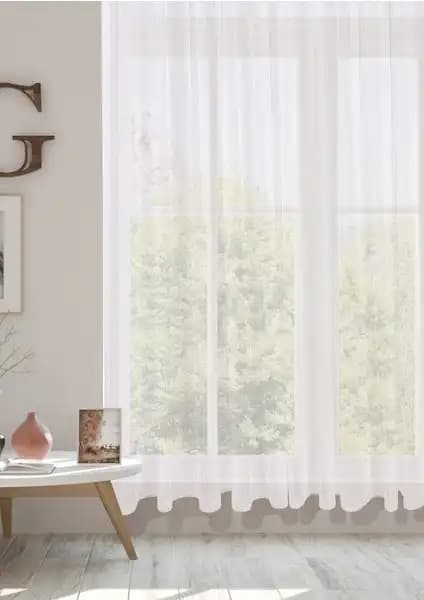 Cotton Studio Taç ve Farbateks Yıldız Desen Tül Perde Karşılaştırması 1