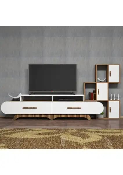 Decoraktiv Eko 4 MDF ve Variant Concept Flora TV Ünitesi Karşılaştırması: Malzeme, Tasarım ve Kullanıcı Yorumları Analizi 2
