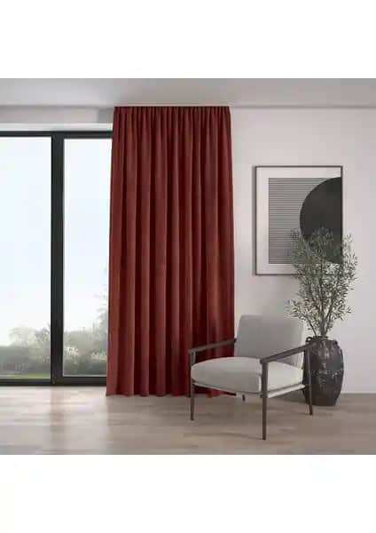 Demor Home Kadife Dokulu ve Perhal Yeşil Pilesiz Fon Perde Karşılaştırması