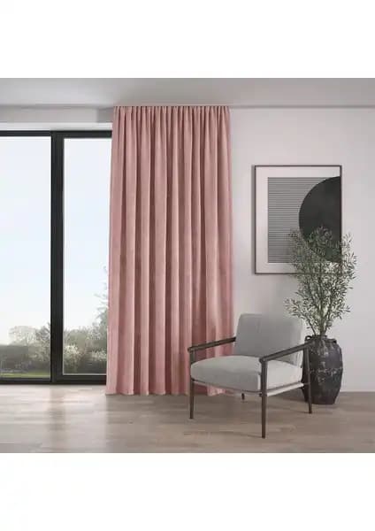 Demor Home Kadife Dokulu ve Perhal Yeşil Renk Fon Perdeleri Karşılaştırması 1