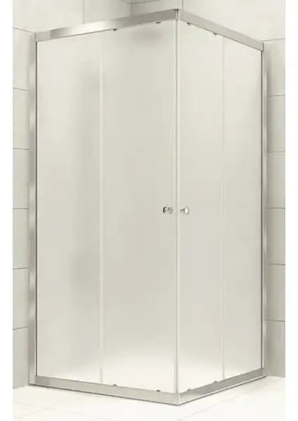 Durul Duşakabin Kare Buzlu 90x90 ve Siyah Çizgi Modellerinin Karşılaştırması 1
