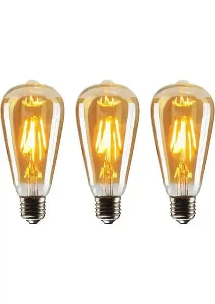 Edison ST64 Dekoratif LED Ampuller Karşılaştırması: Güç, Tasarım ve Kullanım Özellikleri
