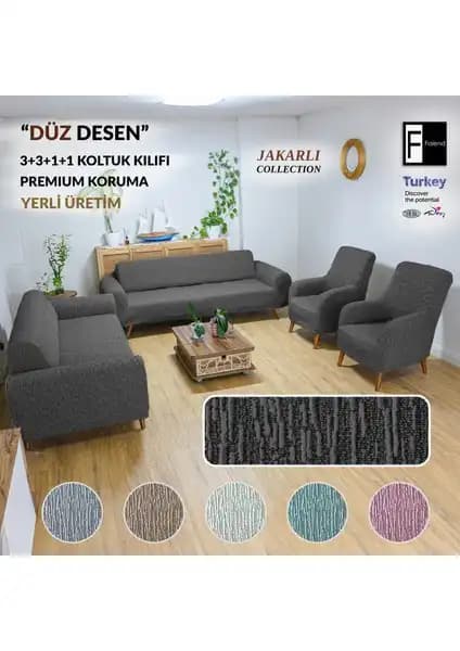 Faiend Jakarlı Düz Desen ve Vizon Koltuk Kılıfı Karşılaştırması: Özellikler ve Kullanıcı Yorumları 1