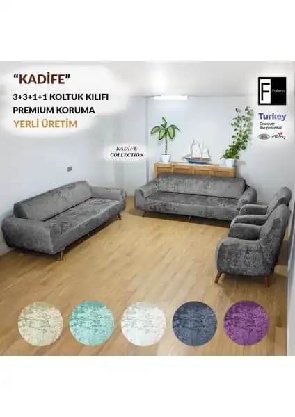 Faiend Kadife ve Riselerhome Balpeteği Kanepe Örtüleri Karşılaştırması 1