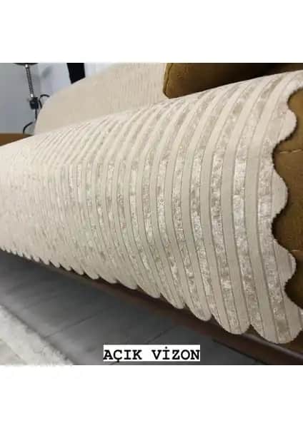 Kadife Bambu Çizgili ve Teksnil Home Koltuk Örtüsü Karşılaştırması