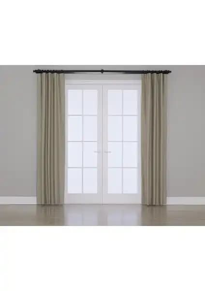 Karartma Perdeler: Gauze Fabric Design Blackout ve Taç Antrasit Karşılaştırması 1