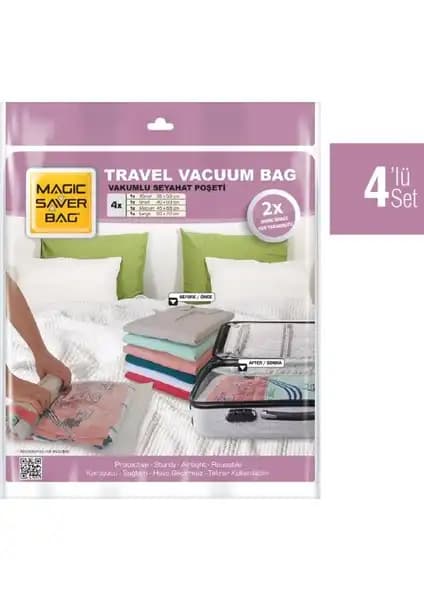 Magic Saver Bag Setleri Karşılaştırması: Ev ve Seyahat İçin Uygun Vakumlu Poşetler 2