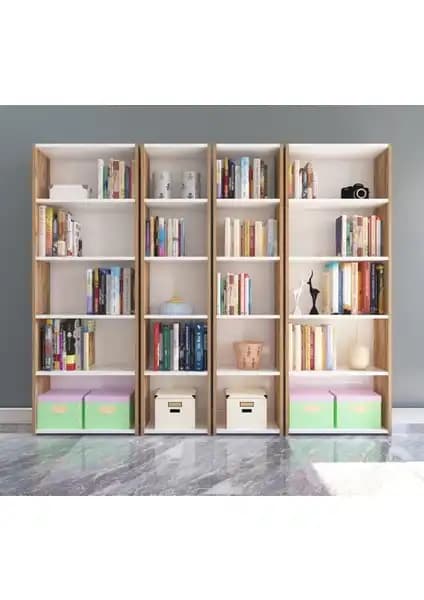 Nur Mobilya 3'lü ve 4'lü Kitaplık Modellerinin Detaylı Karşılaştırması ve Özellikleri 2