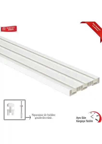 OKÇU KARDEŞLER YAPI MARKET ve SEVAL PVC Düz Perde Korniş Karşılaştırması