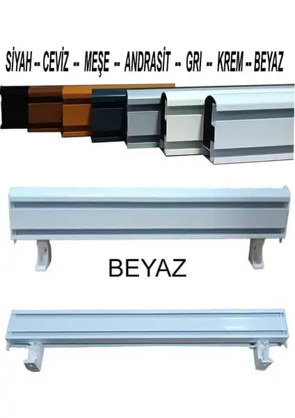 Orlenda Ahşap Başlıklı ve Perdemix Dekoratif Perde Ray Kurnişi Karşılaştırması 2