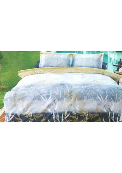 Özdilek Ouro ve Reeds Indigo Çift Kişilik Nevresim Takımları Karşılaştırması 2