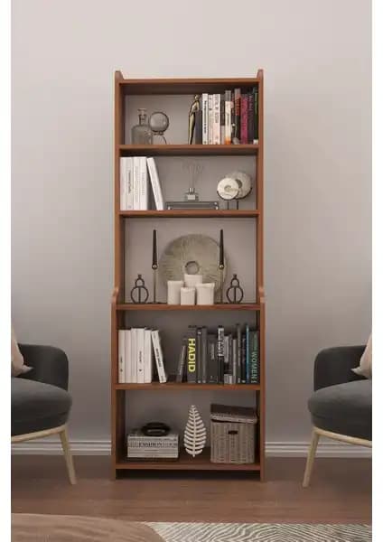 Peka 5 Raflı Modern Kitaplık ve Pratico Etna Retro Model Karşılaştırması 2
