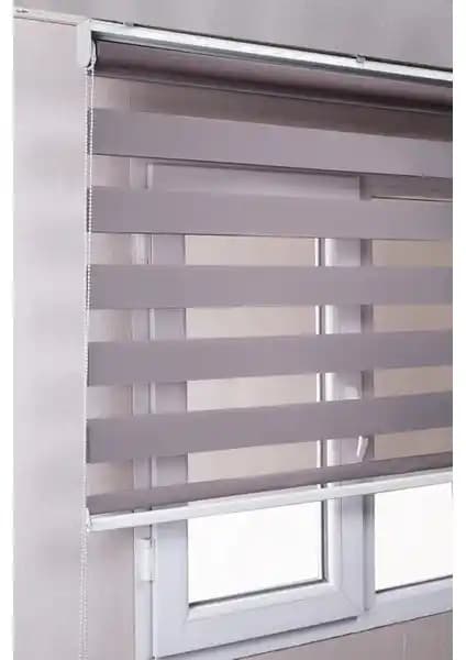 Perde Seçiminde Dikkat Edilmesi Gerekenler Gri ve Kahve Zebra Stor Perde Karşılaştırması