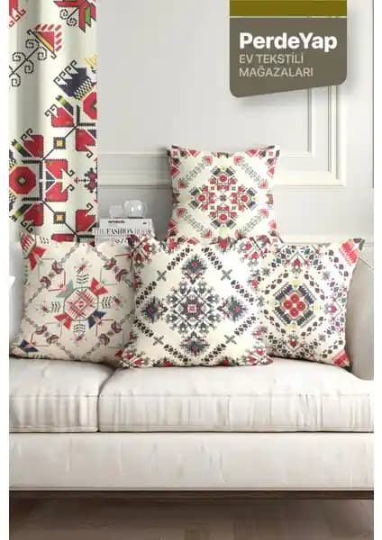 PerdeYap Kırlent Kılıfı Karşılaştırması: Otantik Kilim ve Renkli Tüyler Modelleri