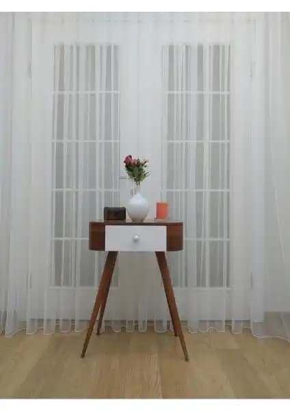 Perhal Grek Zemin ve Perhal Şal Desen Tül Perdeler Karşılaştırması 1