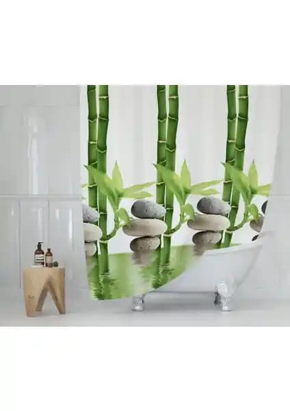 Tropik Home Banyo Perdesi Karşılaştırması: Tek Kanat ve Kahverengi Deniz Manzarası