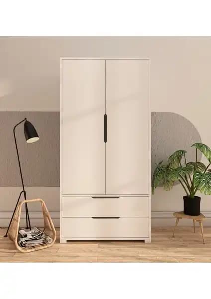 Variant Mobilya Kumsal ve VM VERTEX MOBİLYA Flora 2 Kapaklı Gardrop Karşılaştırması 2