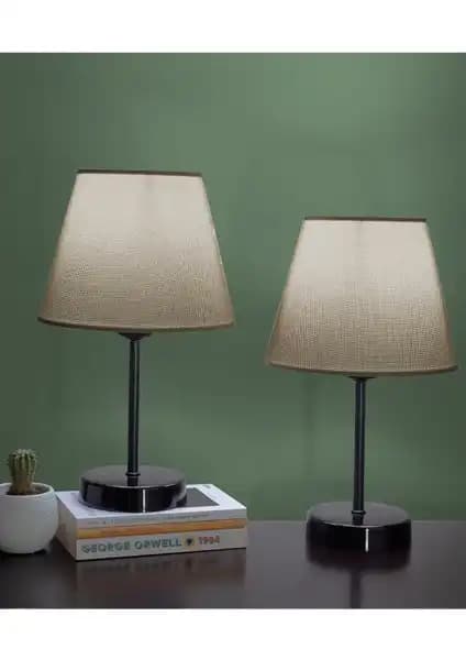 Vivido Abajur Dantelli ve Kumbeji Modern Yatak Odası Abajur Karşılaştırması 2