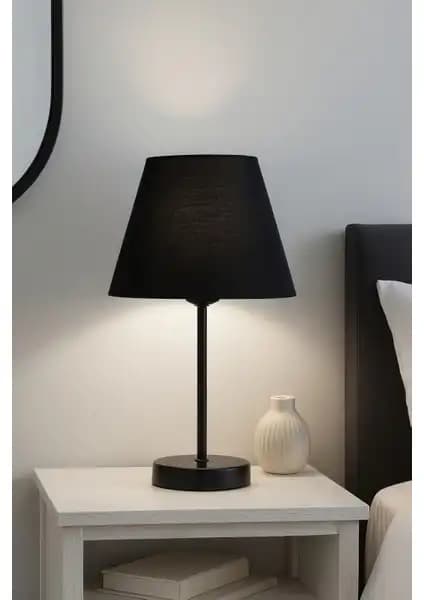 Vivido Abajur Kumbeji ve Siyah Model Karşılaştırması Modern Yatak Odası Dekorasyonu İçin 2