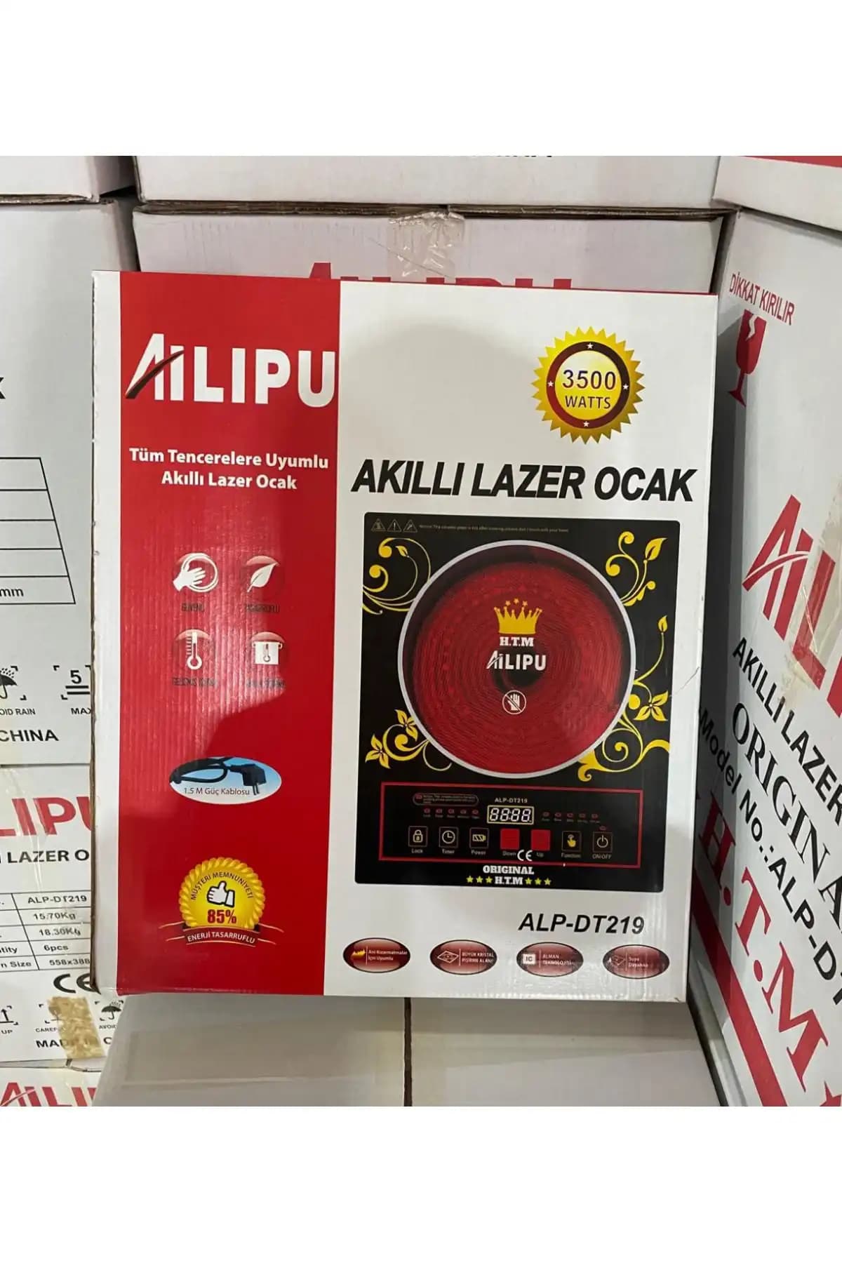 Ailipu Alp-3500W Elektrikli Ocak: Şık Tasarım ve Yüksek Performanslı Mutfak Aleti