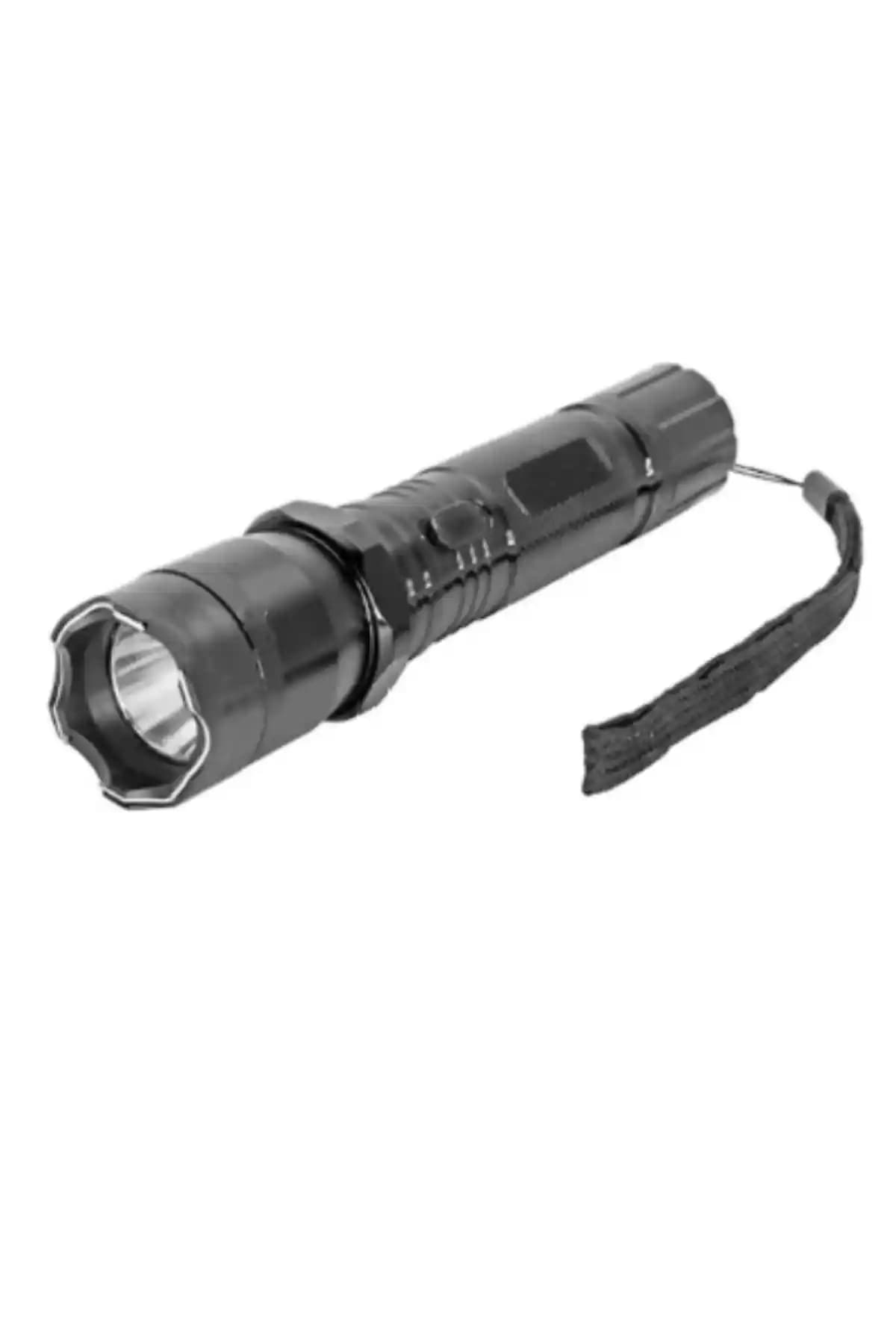 Genel Markalar 1101 Type Light Flashlıght Elektroşoklu Şarjlı Çok Fonksiyonlu El Feneri