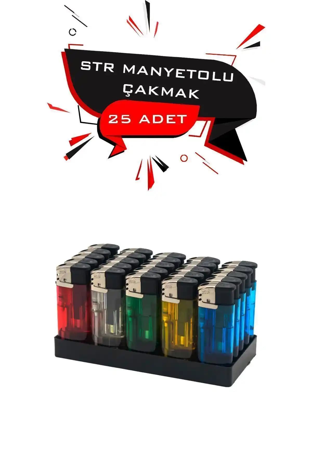 Genel Markalar STR Manyetolu Platinli Çakmak: Güvenli ve Pratik Kullanım İçin Idealdir