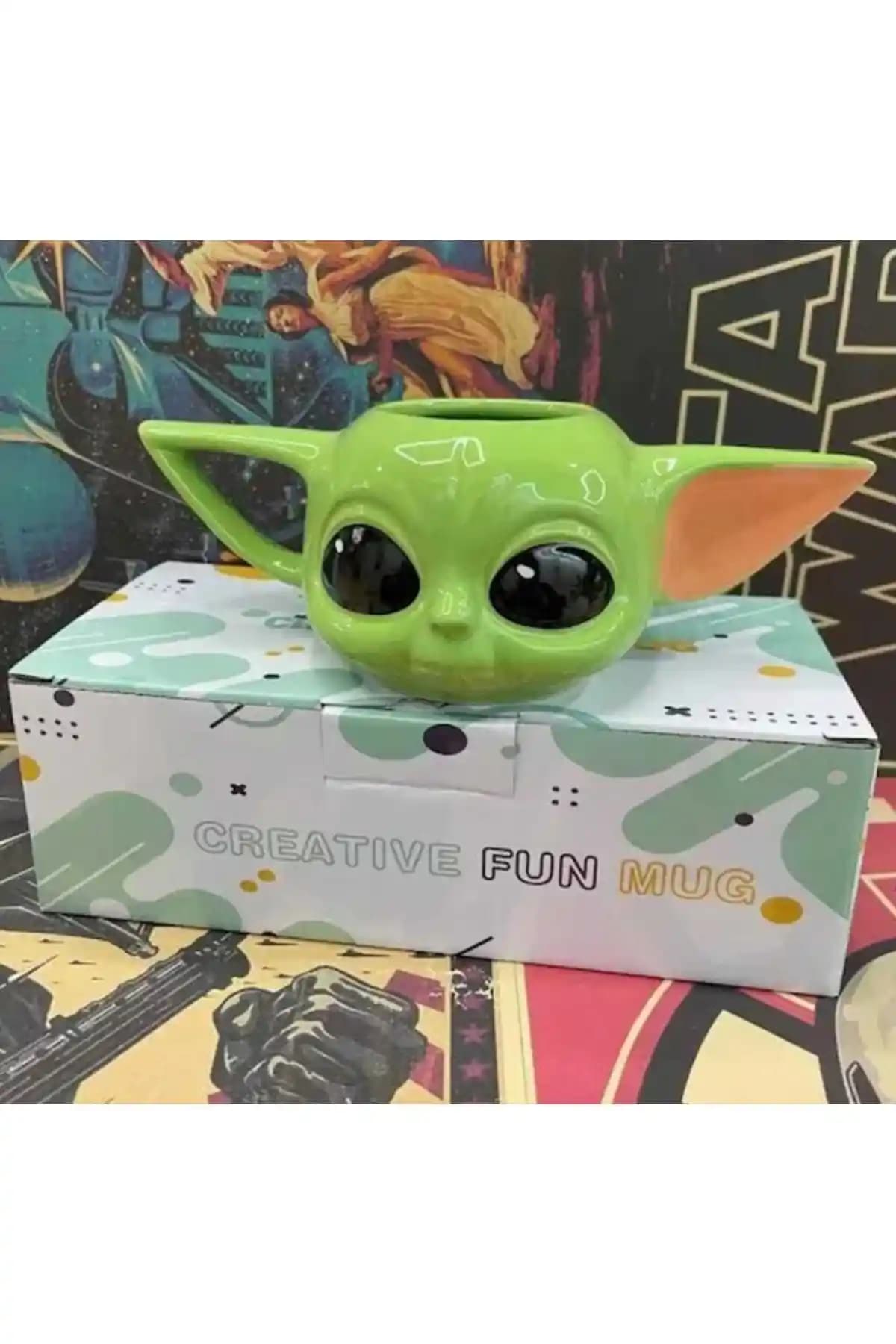 GiralStore'un Baby Yoda 3D Kupa Mug'ı: Estetik ve Kaliteyle Günlük Kullanım İçin Uygun