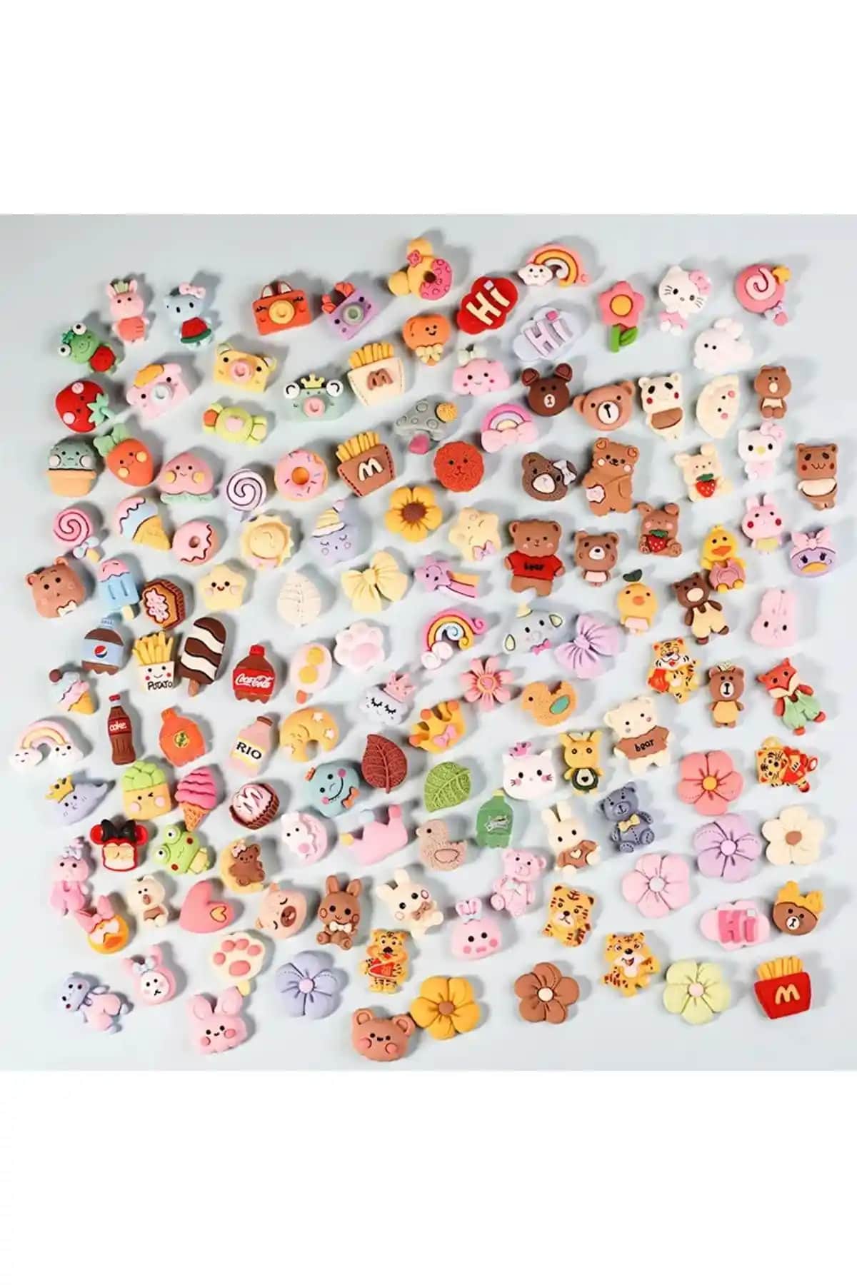 Neptün Life 8 Adet 3D Matara Sticker Seti - Renkli ve Çeşitli Desenler