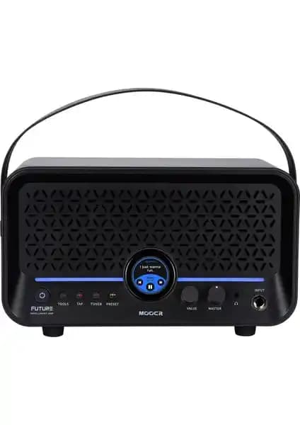 Mooer F15ILIPBK Şarjlı Akıllı Gitar Amfisi Performans ve Taşınabilirlik Sunar