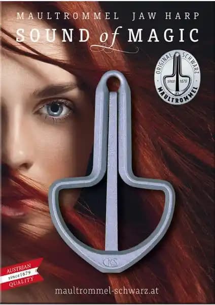 Musik Schwarz Fun Jaw Harp No:8 Türk ve Dünya Müziğine Uygun El Yapımı Kopuz Enstrümanı