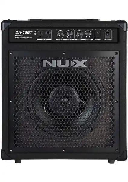 Nux DA-30BT Dijital Davul Amfisi: Güçlü Ses ve Çok Yönlülük Sunan Profesyonel Ekipman