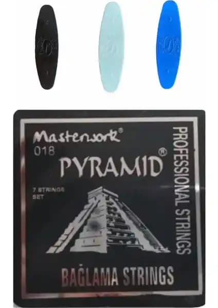 Pyramid Kısa Sap Saz Teli 0.18 + 3 Tezene ile ses kalitesi ve dayanıklılık arasındaki denge