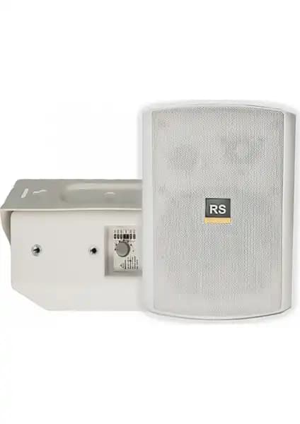 RS Audio Que 6.2W Beyaz Duvar Tipi 2 Yollu Hoparlör Profesyonel ve Günlük Kullanım İçin