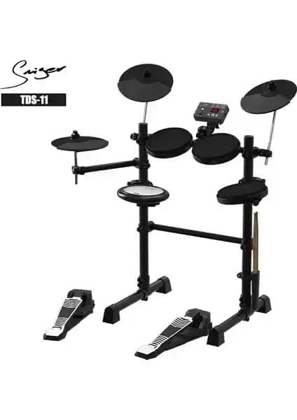 Smiger Dijital Bateri Tds-11: Jazz ve Profesyonel Performans İçin Güçlü ve Dayanıklı Çözüm