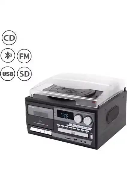 UltraTekno Hepsi Bir Arada Elektrikli Vintage Plak Çalar Detaylı İnceleme ve Özellikleri