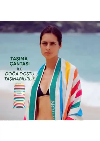 Bella Maison %100 Pamuk ve Green Petition Delmor Viva Plaj Havlusu Karşılaştırması 2