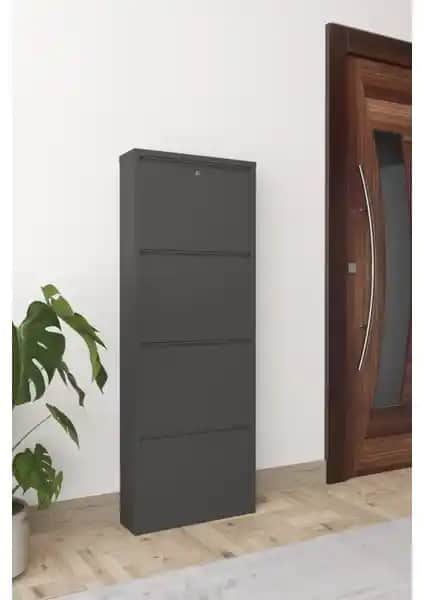 Gada Grup 4'lü Kilitli Metal Ayakkabılık ve Kaser Beyaz 3'lü Metal Ayakkabılık Karşılaştırması