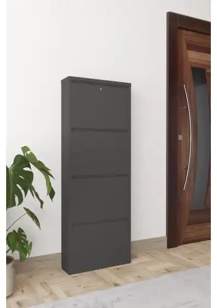 Gada Grup 4'lü Kilitli Metal Ayakkabılık ve Kaser Beyaz 3'lü Metal Ayakkabılık Karşılaştırması 1