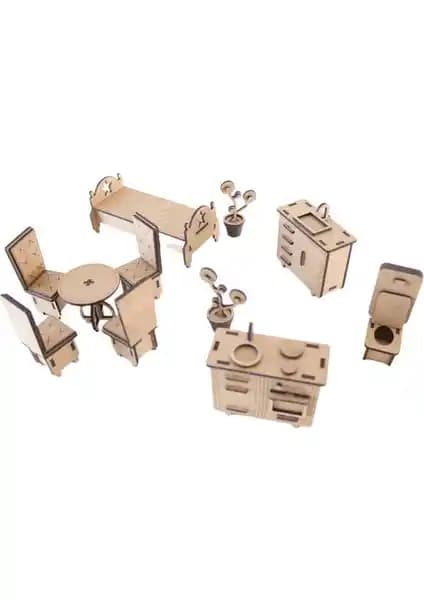 3D Sergi Ahşap Puzzle Ev Eşyaları Seti 2 105 Parça Detaylı İnceleme ve Yorumlar