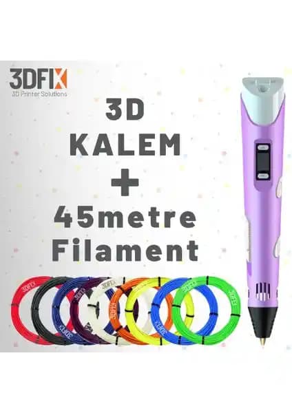 3DFIX 3D Kalem: Yaratıcılığı Geliştiren Çok Yönlü Tasarım Aracı ve Özellikleri
