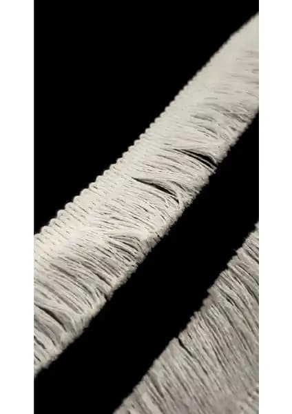 Altay Aksesuar Beyaz Kenar Püskül Saçak: Çok Yönlü Dekoratif ve Fonksiyonel Aksesuar