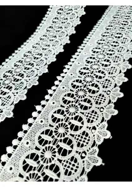 Altay Aksesuar Kenar Model Desenli Güpür Dantel ile Zarif ve Çok Yönlü Dekoratif Çözüm