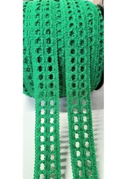 Altay Aksesuar Pamuk Yeşil Örme Şerit: Dayanıklı ve Çok Yönlü Tekstil Aksesuarı