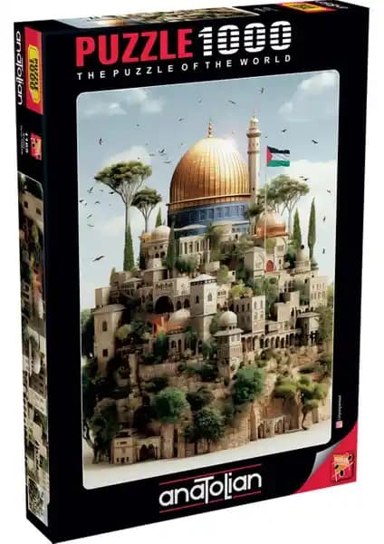 Anatolian 1000 Parçalık Kudüs Puzzle Yüksek Kalite ve Detaylı Tasarım