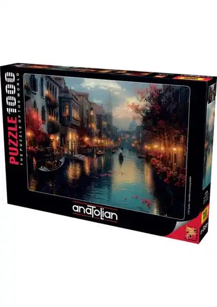 Anatolian 1000 Parçalık Venedik'te Gece Puzzle ile Aile ve Zihin Gelişimi Deneyimi