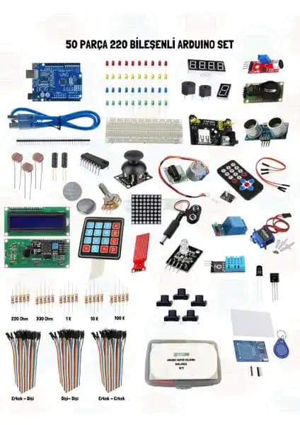 Arduino Başlangıç Seti ile Elektronik ve Maker Projelerinizi Geliştirin